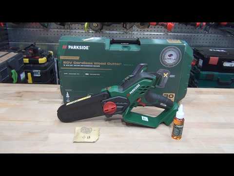 #1072 - Parkside Cordless Chainsaw PAGHS-L 20-Li A1 Limited Edition