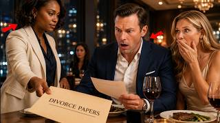 He Dined With His Mistress in Secret—Until a Waiter Handed Him the Divorce Papers