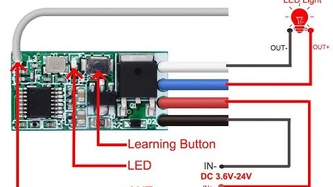 ET#4.  433MHz RF receiver - suitable for easy DIY conversion of Sonoff to include RF switching