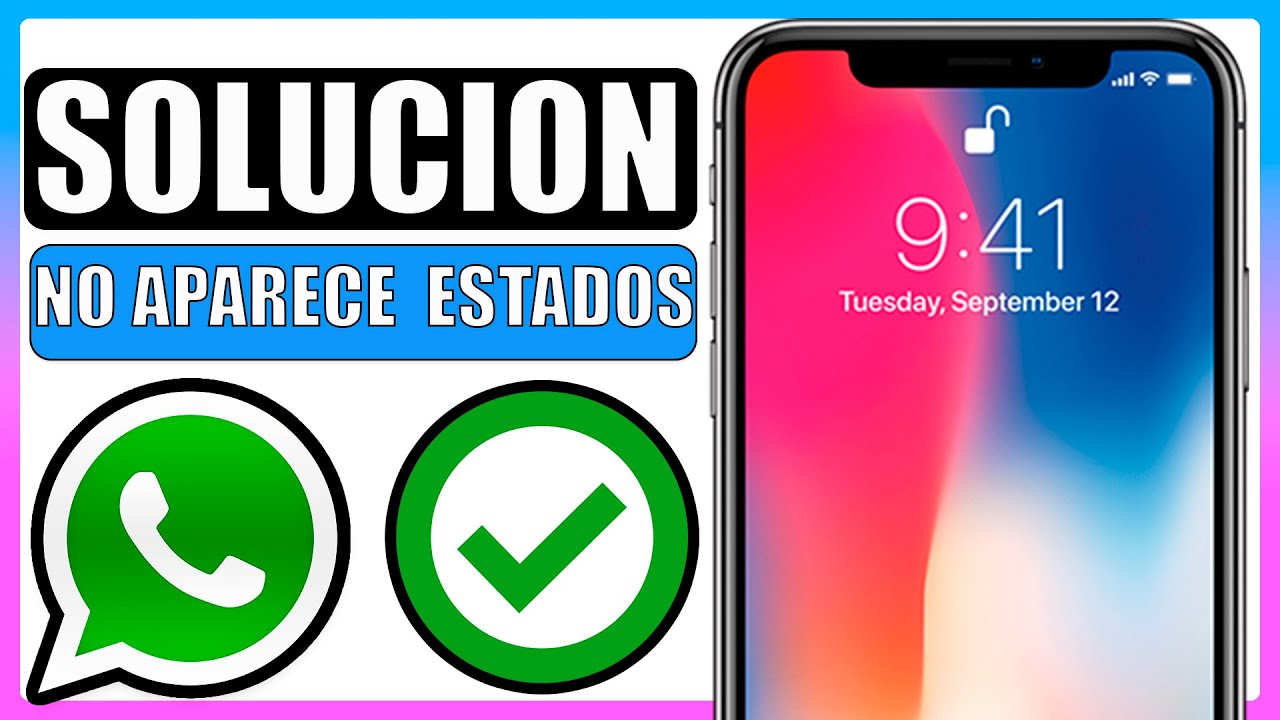🔴No puedo ver los estados de whatsapp en mi iphone - YouTube