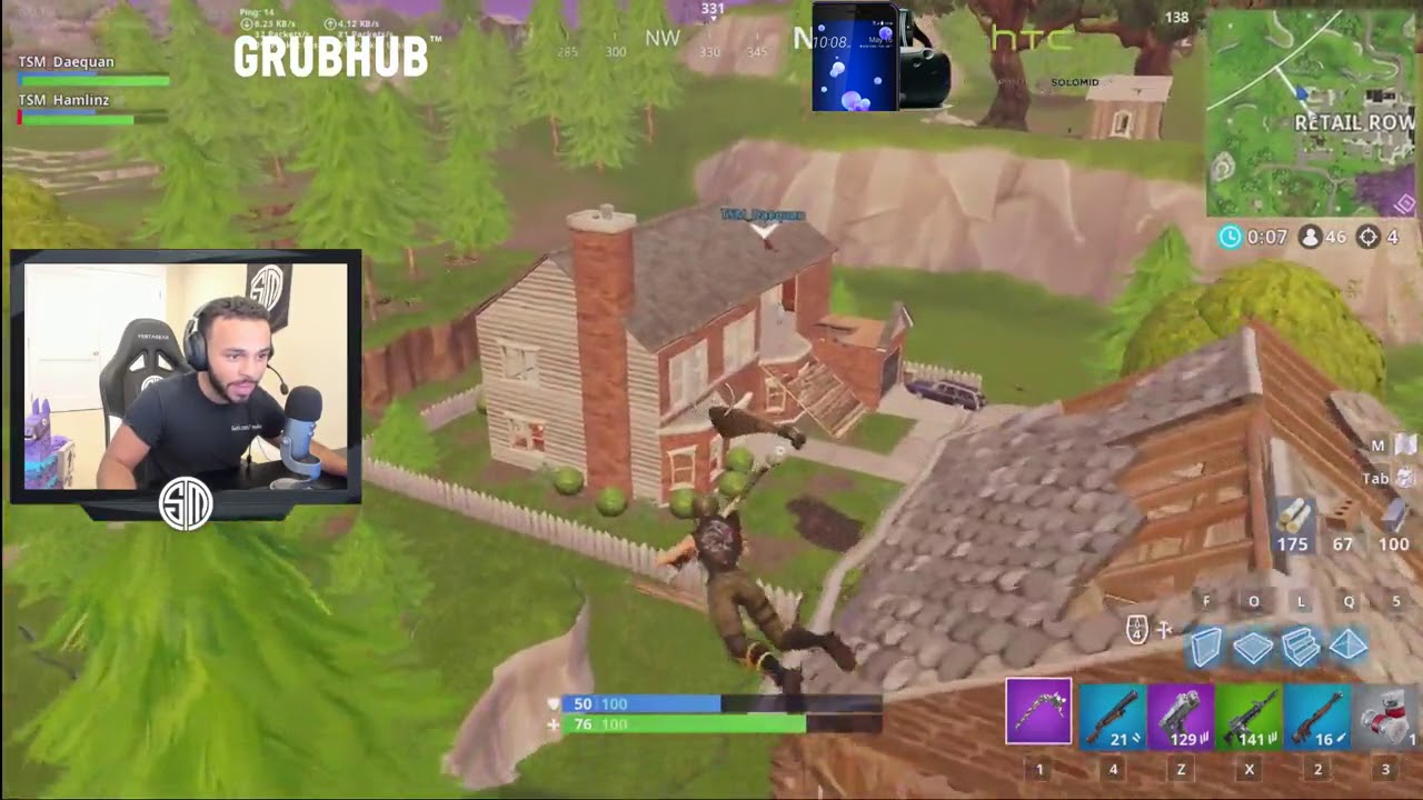 HAMLINZ FUCK IT DUUDE FORTNITE FUNNY