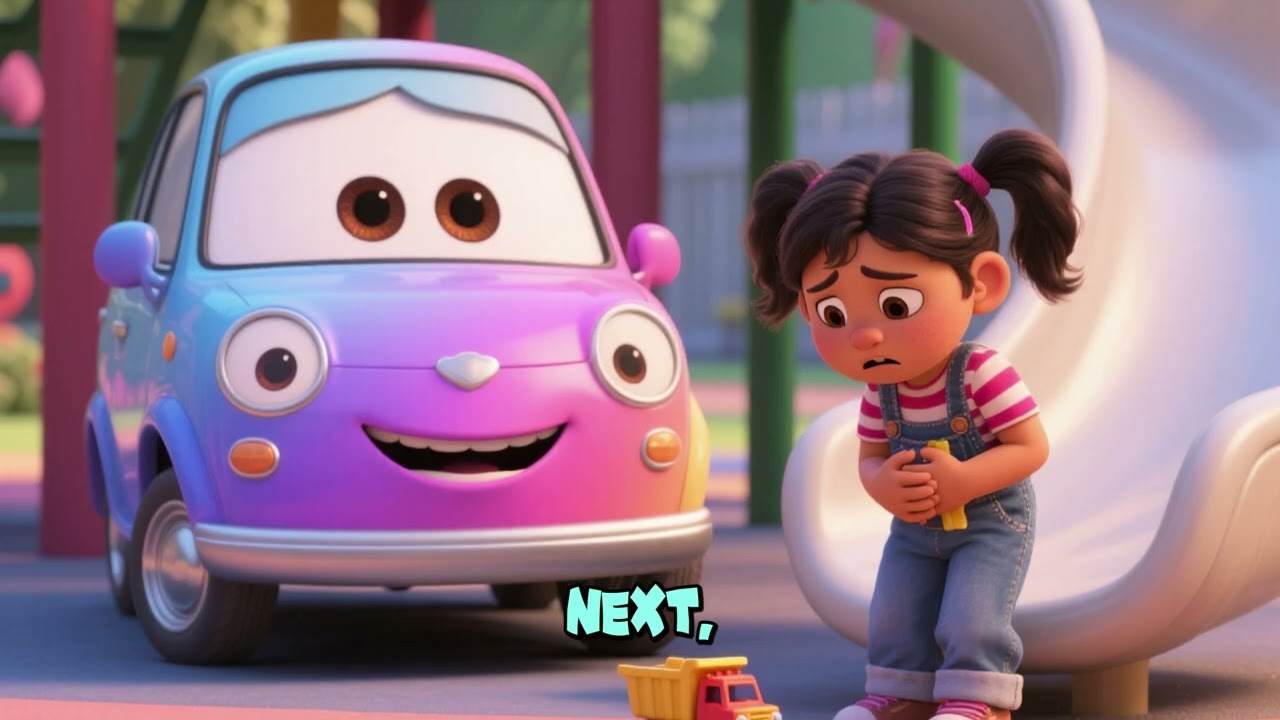 Magic Talking Car | Colorful Kids Cartoon Story | Cartoons Kids Arts