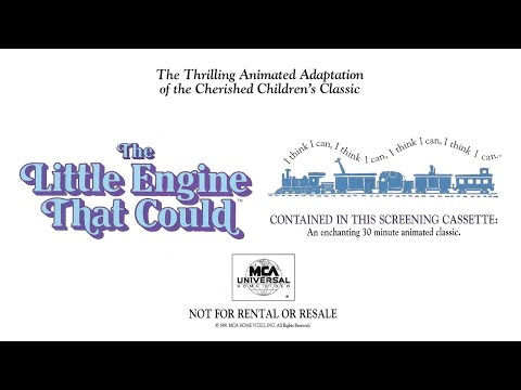 The Little Engine That Could (1991) (1993 Screener VHS)