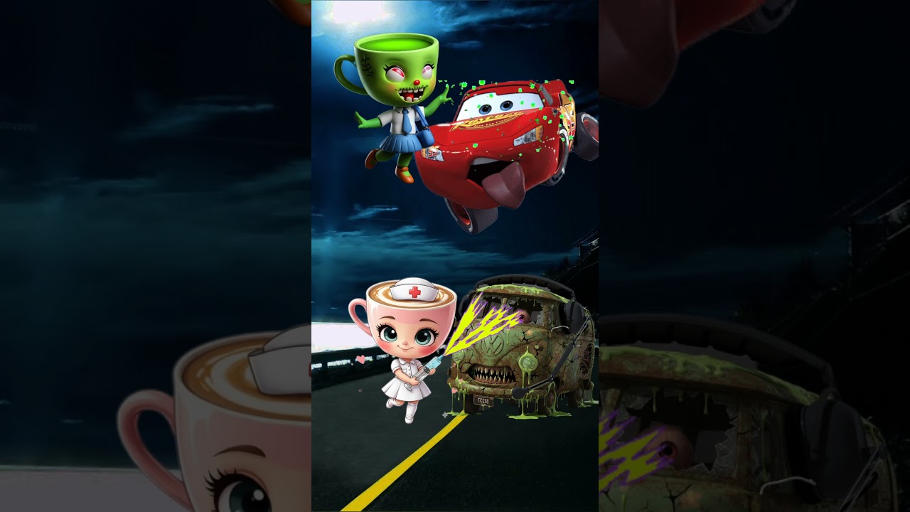 "Dance of Life and Death: Ballerina Capucino vs Zombie Ballerina" 