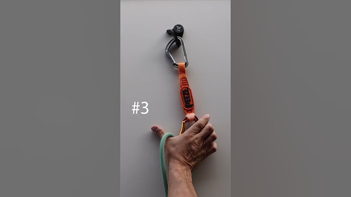 7 ways to clip for sport climbing!  #rockclimbing #climbing #learntoclimb