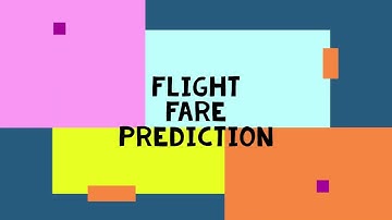Flight Fare Prediction