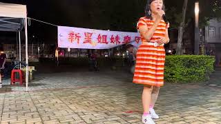 半醉人生（原唱#蔡秋鳳）～伍珈慧2024/08/14嘉義市文化公園B點#新星姐妹樂團23#嘉義市街頭藝人