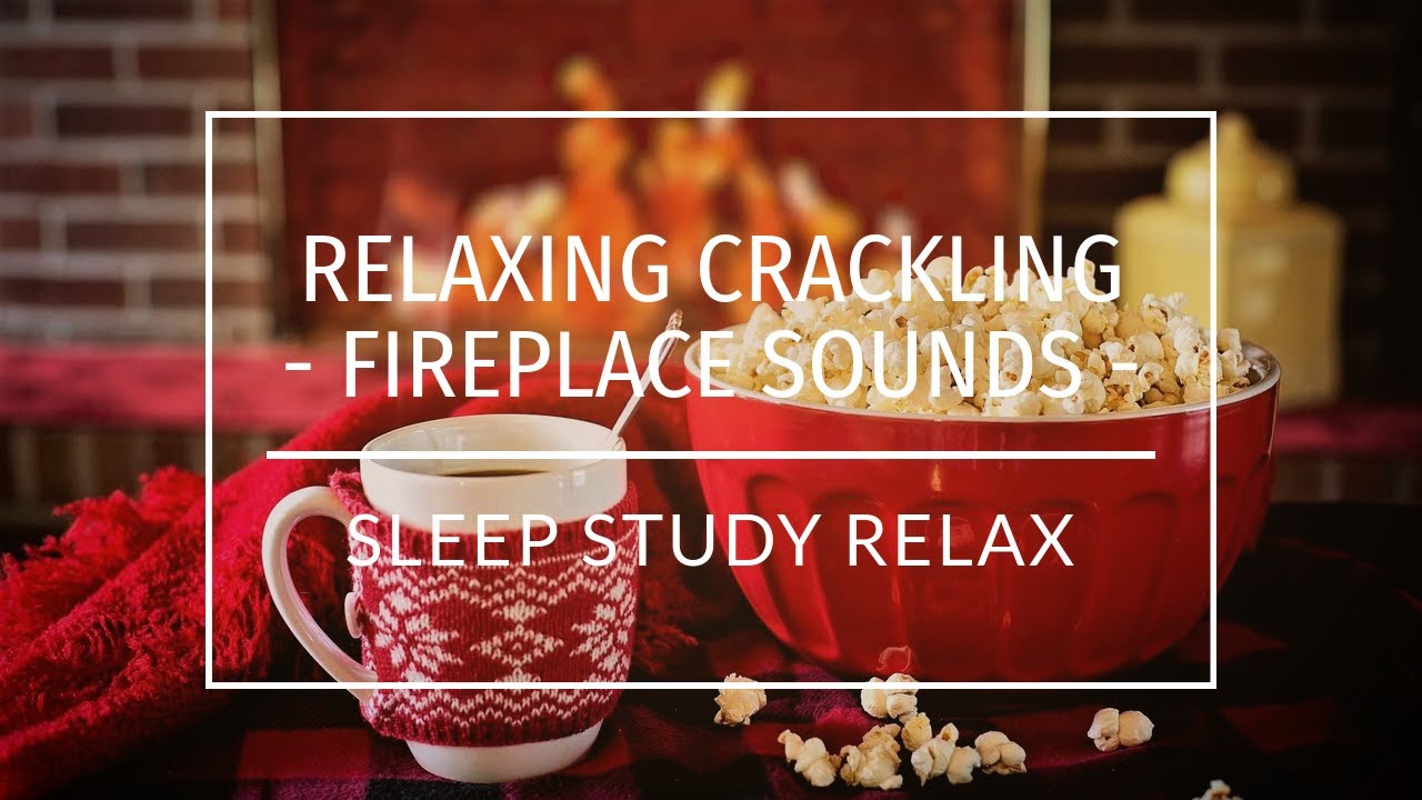 Relaxing Christmas Fireplace Sounds | Cozy Fire Sounds with Coffee | 2 Hours