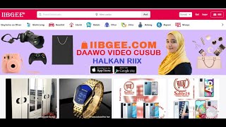 Sidee Suuqa IIBGEE.COM Alaab iyo Adeeg Loo Soo Galiyaa screenshot 5