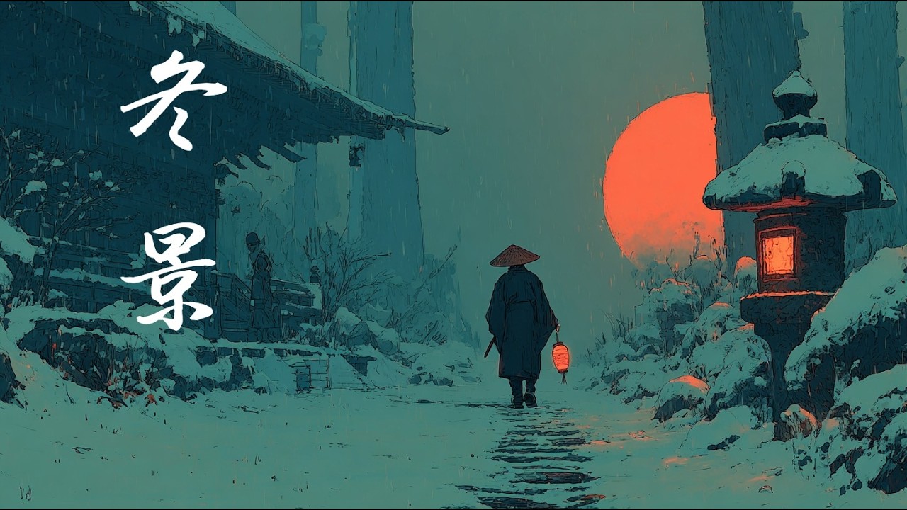 [TOKEI] Winter Landscape – 冬景❄️ | Cinematic Japanese Ambient