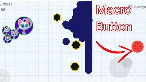 MACRO BUTTON + DESTRUCTION (AGAR.IO MOBILE)