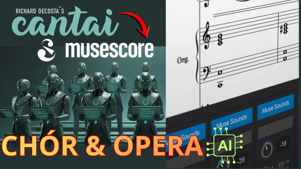 Ten chór AI zmieni sposób, w jaki piszesz nuty...testuję CANTAI w 