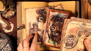 Wherever we go, we'll meet.｜Vintage diary｜Scrapbooking｜Journaling｜Just decorate｜ASMR
