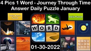 4 Pics 1 Word - Journey Through Time - 30 January 2022 - Answer Daily Puzzle + Bonus Puzzle screenshot 3