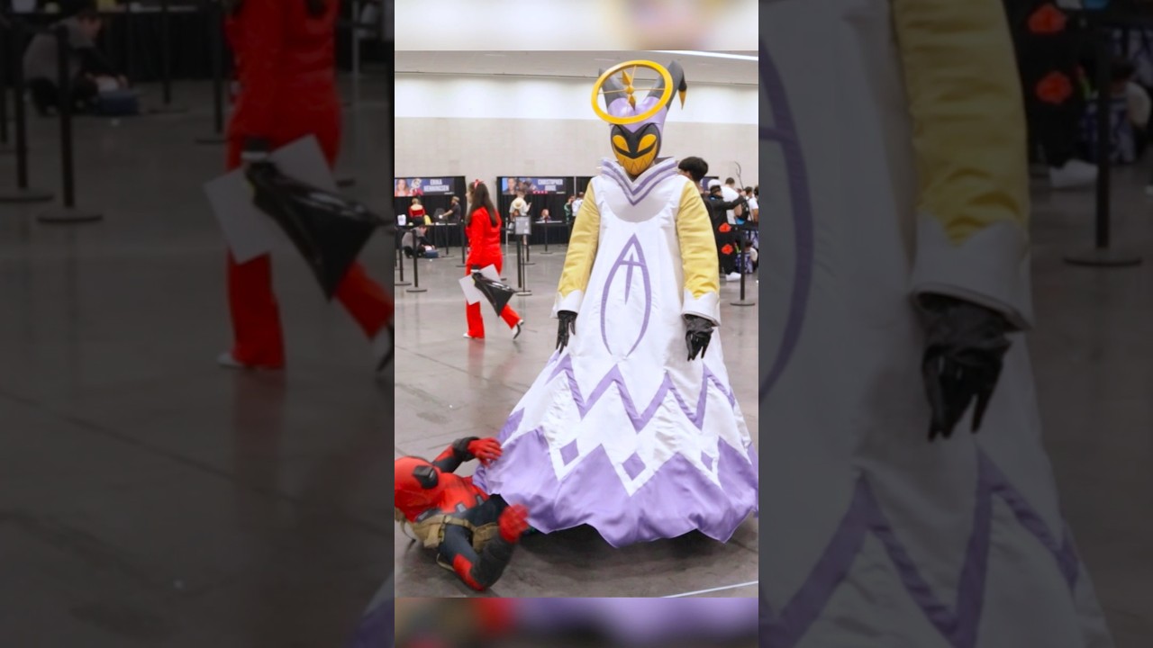 Deadpool vs Adam 😇 #deadpool #hazbinhotel #cosplay