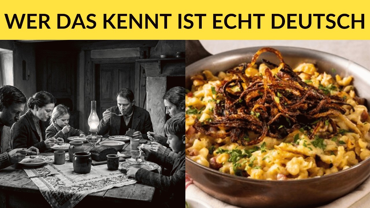 Omas Küche in den 1960ern — 15 traditionelle deutsche Rezepte