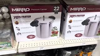 Menards canning supplies #shop with me