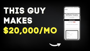 How this guy makes $20,000/month as a digital creator