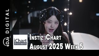 Top 20 Instiz iChart Chart - August 2025 Week 5