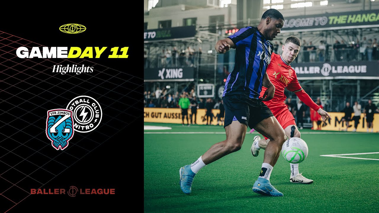 Wer bekommt die rote Laterne?🏮 | VfR Zimbos vs. FC Nitro | Highlights Baller League