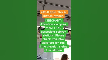 150 accessible subway station announcement by Keechant Swell