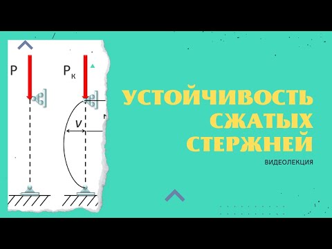 Устойчивость сжатых стержней (лекция)