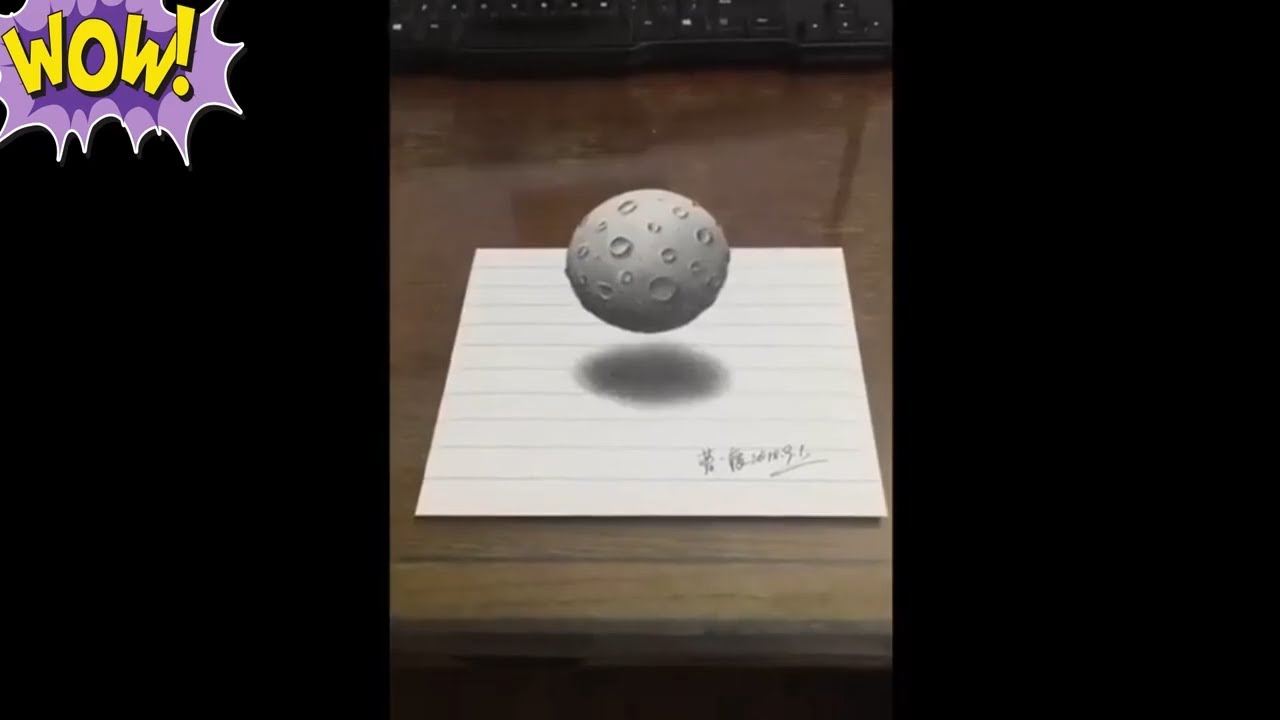 Learn How To Draw Beautiful 3D Arts - YouTube