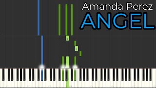 Amanda Perez - Angel - Nate Fouch Version (Piano Tutorial)