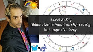 Difference between the Planets, Signs, & Houses in Astrology