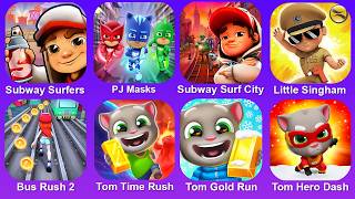 Subway Surfers,PJ Masks,Subway Surf City,Little Singham,Bus Rush 2,Tom Time Rush,Tom Gold Run screenshot 3