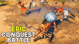 Assassins Creed Odyssey - Epic Conquest Battle (Alexios Gameplay)
