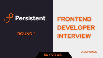 Persistent systems interview experience | angular interview questions and answers @uidevguide