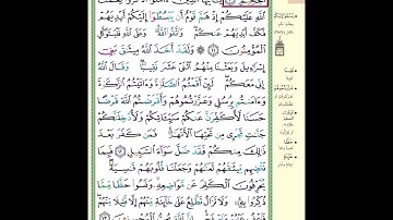 حفظ سورة المائدة آية 10