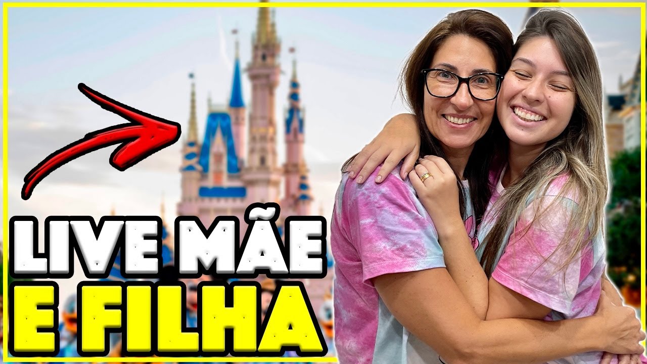 LIVE MÃE E FILHA EM ORLANDO - AULA DE INGLÊS, PARQUES E COMPRAS - YouTube