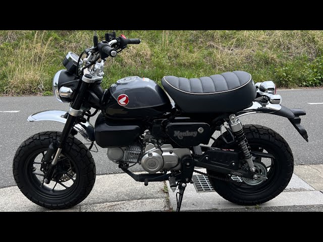 モンキー125 JB03 黒グレー - YouTube