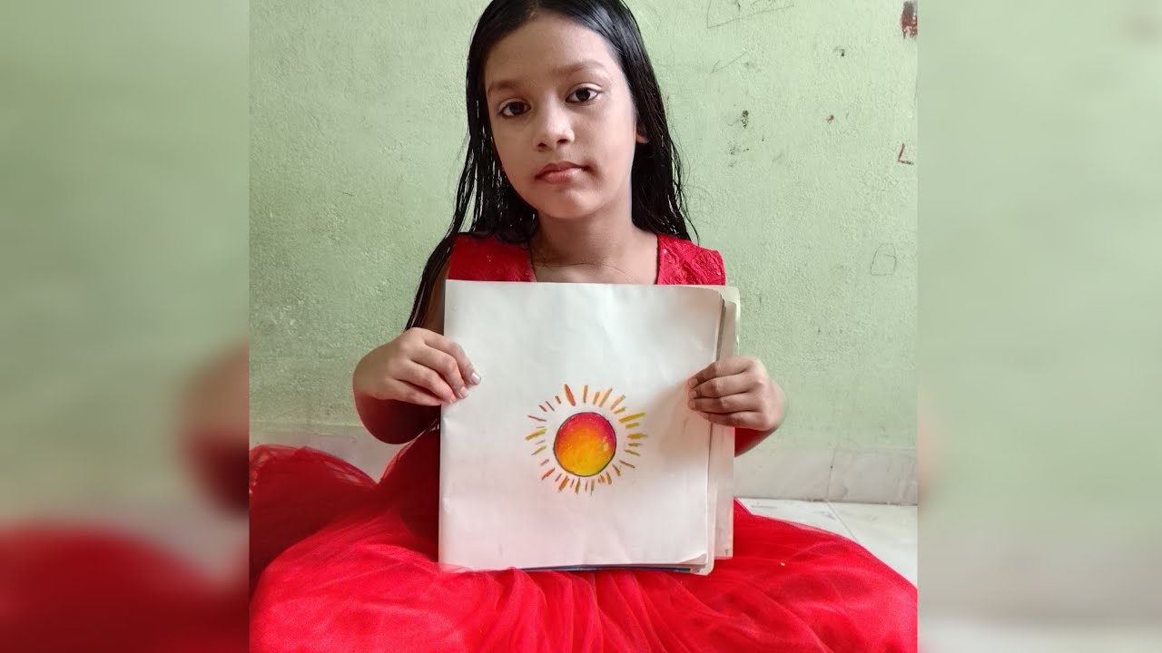 "Kids Drawing Sun | Easy Sun Drawing for Children" 