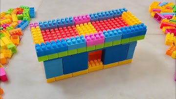Satisfying DIY House ASMR/Building Blocks/Lego building blocks/block game#asmr#buildingblocks#lego