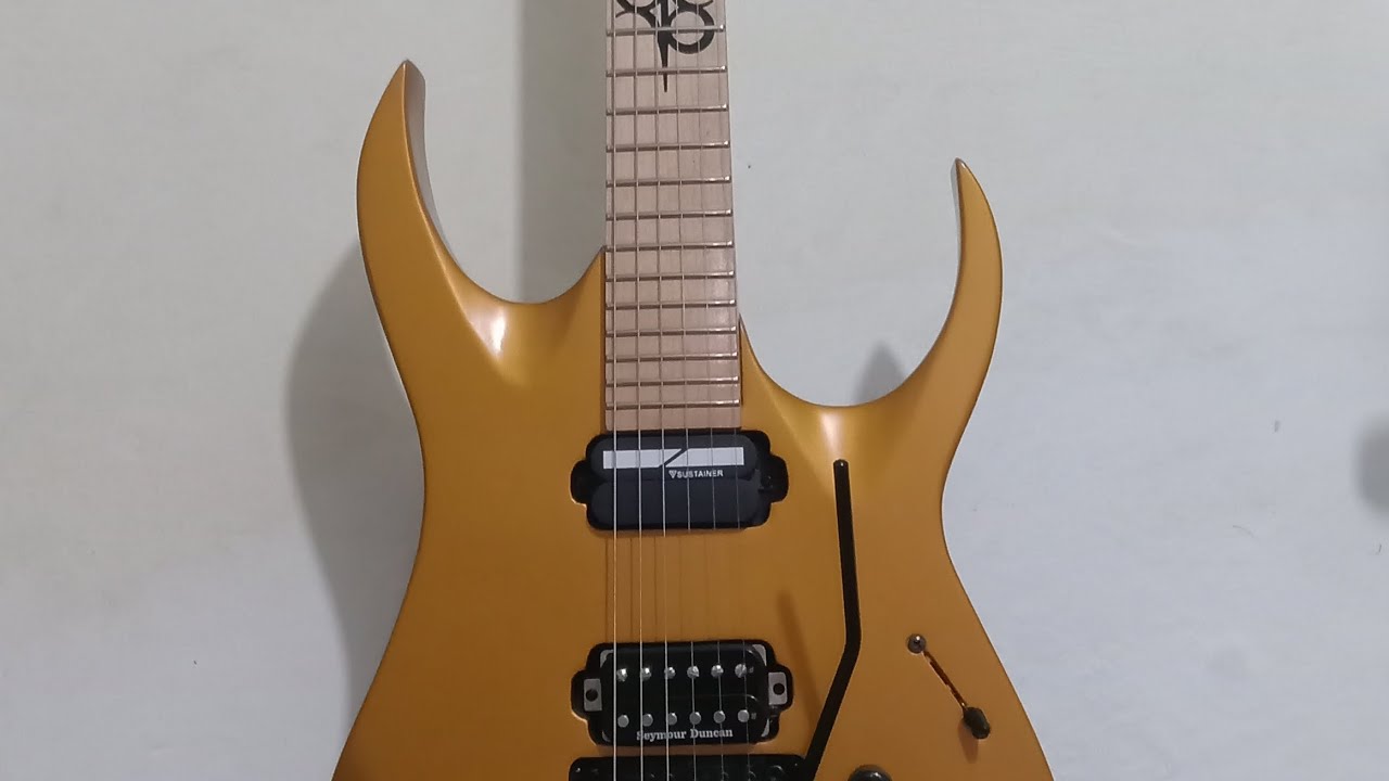 RIVIEW TEST SOUND SUSTAINER GITAR SOLAR CUSTOM