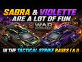 War Commander: Sabra &amp; Violette are FUN in the Tactical Strike Bases!