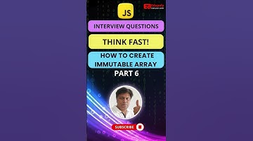 Expert Programmer with 10 Years Experience Shares SECRET to Mastering Immutable Arrays #javascript