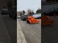 Trailer 222 painted in Porsche orange #bbq #automobile #welding #bbqmeat #smoker