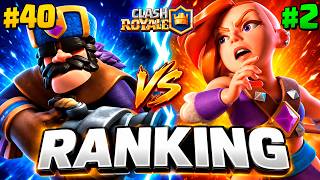 TODAS las EVOLUCIONES de PEOR ❌ a MEJOR ✅ Clash Royale Junio 2026 season 84