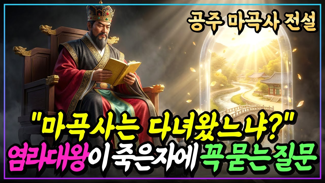 [불교이야기] 죽어서 염라대왕 앞에 섰을 때, 왜 마곡사를 물었을까?ㅣ공주 마곡사 전설ㅣ자면서 듣는 불교이야기ㅣ불교소설