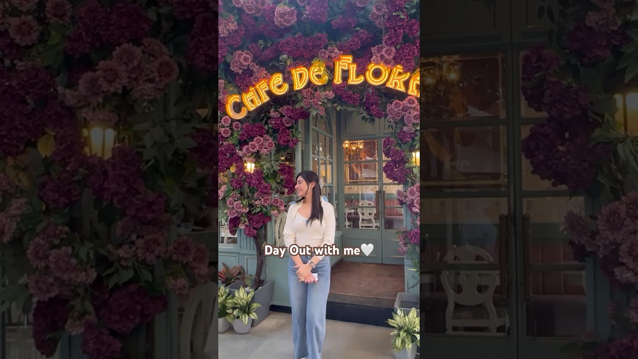 Visited the Hyped Cafe 📍Cafe de Flora 🌺