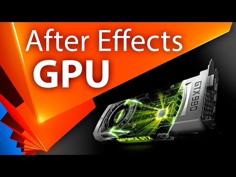 GPU ускорение в After Effects (CUDA и OpenGL). Миф или реальность? - AEplug 070