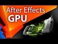 GPU ускорение в After Effects (CUDA и OpenGL). Миф или реальность? - AEplug 070