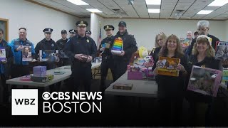 Amazon donates 150 toys to Billerica Police toy drive as thank you for helping deliver packages
