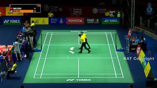 Round 16 | MD | HAN Cheng Kai /ZHOU Hao Dong (China) VS (Malaysia) GOH V Shem / TAN Wee Kiong