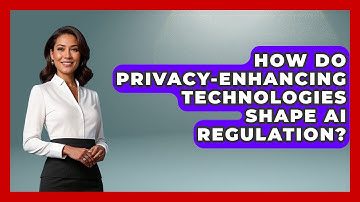 How Do Privacy-Enhancing Technologies Shape AI Regulation? - AI and Technology Law