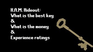 OSRS: HAM HIDEOUT LOOT FROM 400 KEYS I Borrow Iron